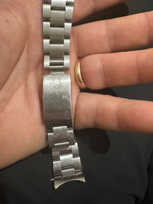 Rolex bracelet like new, men's gray