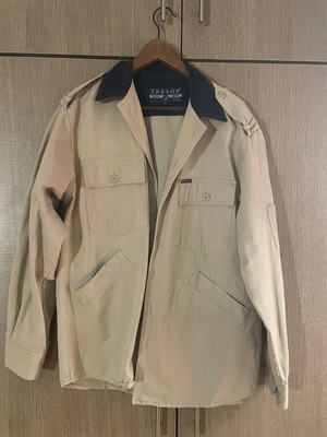 Tresor men's jacket used, thin, beige, size M