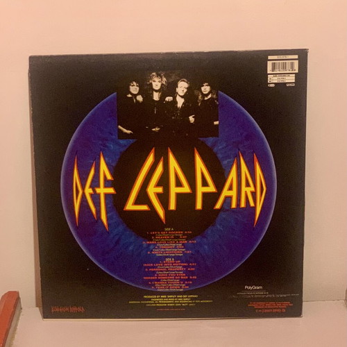 Def Leppard Adrenalize LP used, original Greek press 1992