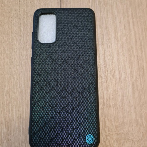Sumsung Galaxy S20 phone case black with mesh design