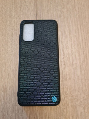 Sumsung Galaxy S20 phone case black with mesh design