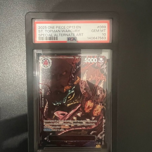 Five Elders Gorosei OP13 PSA 10 Sequential Demon Alternate Art Cards