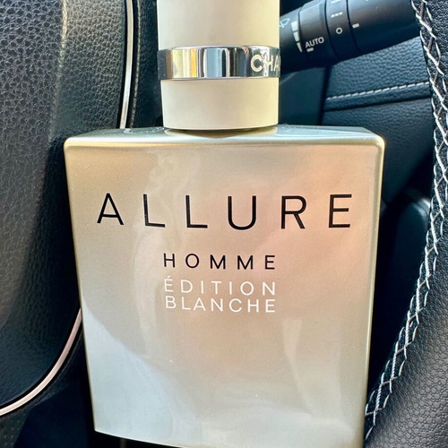 Chanel Allure Edition Blanche EDP used, about 60% full