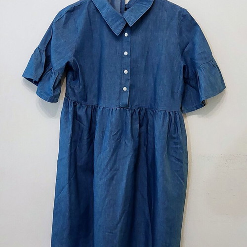 BMC denim women's dress medium like new, blue