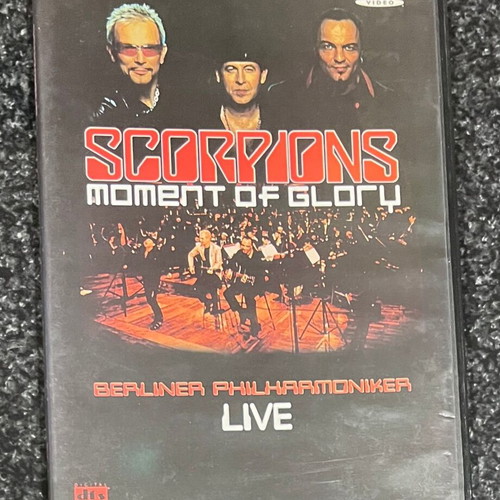 Scorpions Moment Of Glory DVD like new, rock