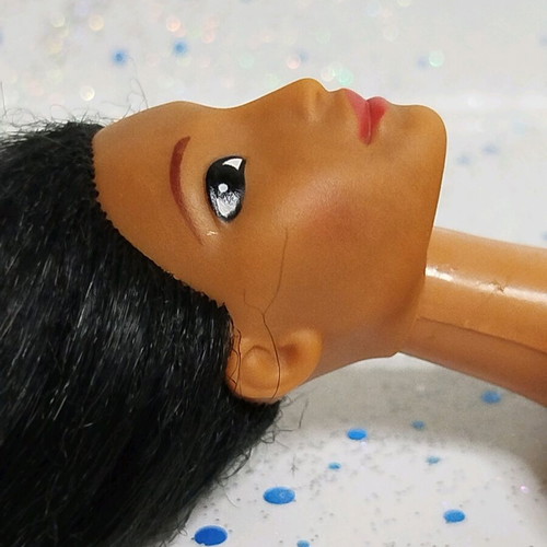 Pocahontas doll by Mattel used with flaws