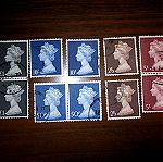  Μ. Βρετανια σετ 10 γραμματοσημα 1969