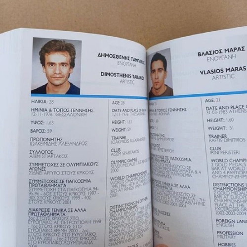Book Hellenic Olympic Team Athens 2004 like new