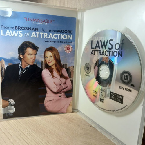 Laws of Attraction DVD like new with English subtitles