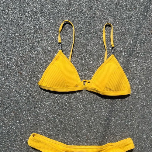 GIGI BIKINIS swimsuit like new, size S, yellow