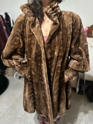 Natural fur like new