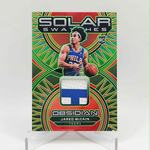 Panini Obsidian Jared McCain Solar Swatches Patch 25/25 used