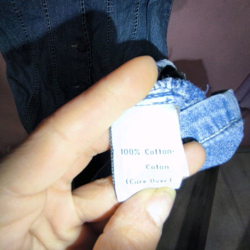 Vintage denim dress Calvin Klein Jeans like new, blue