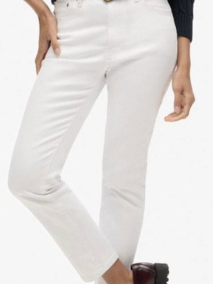 H&M White Slim Jeans Size 36 New with Stretch