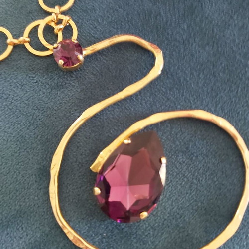 Jewelry set necklace and earrings new