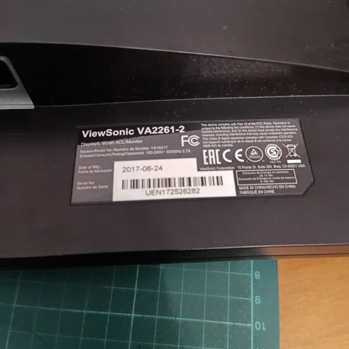 ViewSonic VA2261-2 monitor like new