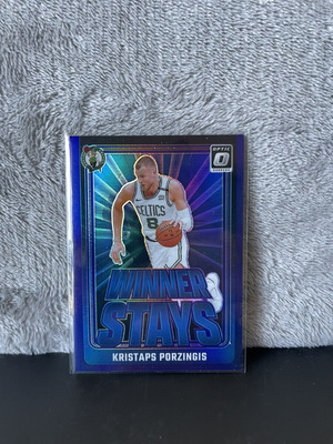 2024-25 Panini Donruss Optic Winner Stays Kristaps Porzingis #9 like new