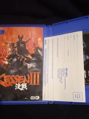 Kessen 3 PS2 complete used