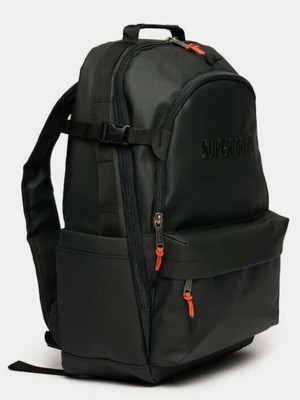 Superdry Tarp backpack new, black, waterproof fabric
