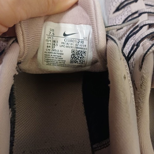 Nike Quest Running women's athletic shoes, pink, size 38.5