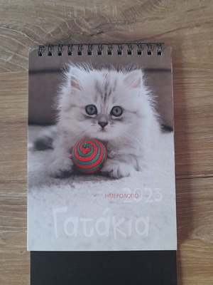 Calendar 2023 "Kittens" new, size 12x17cm