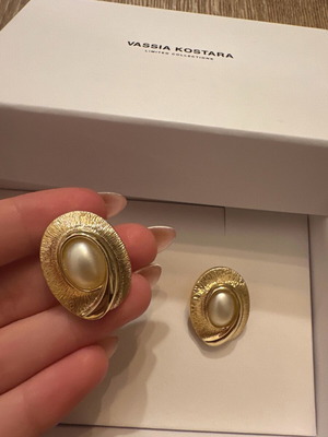 Clips earrings new without box