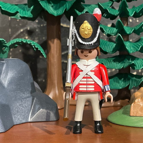 Playmobil British Redcoat Soldier Waterloo Battle 1815 Custom Made New