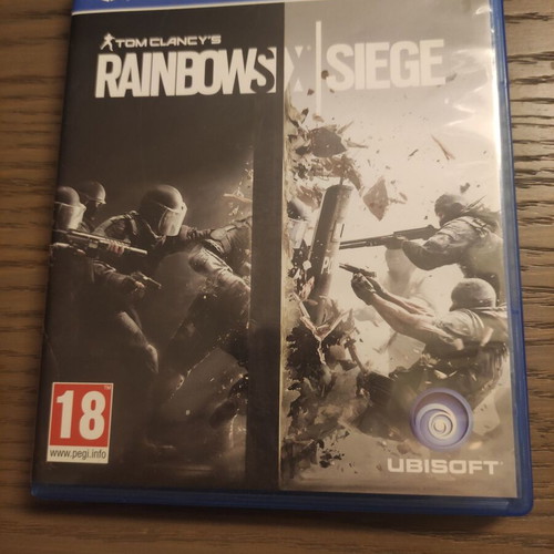 Ps4 Game Rainbows Siege used, in very good condition
