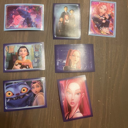 Kpop Demon Hunters stickers like new