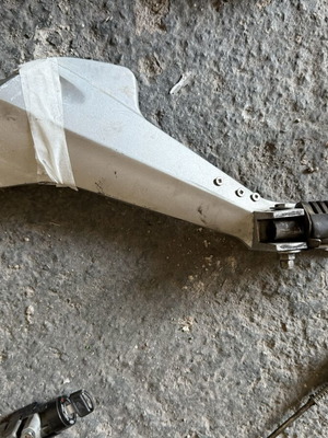 Left passenger footrest for Honda Innova Injection 125, used