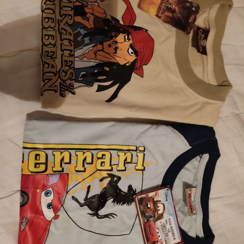 Disney kids' t-shirts new, size 146 cm, for 6-7 years old
