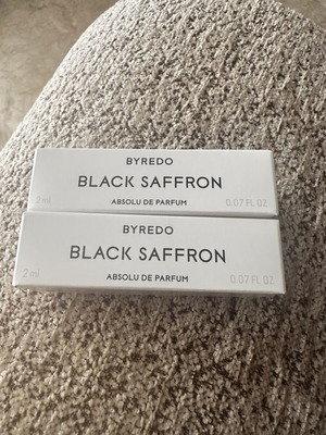 Byredo Black Saffron perfume tester 2x2ml