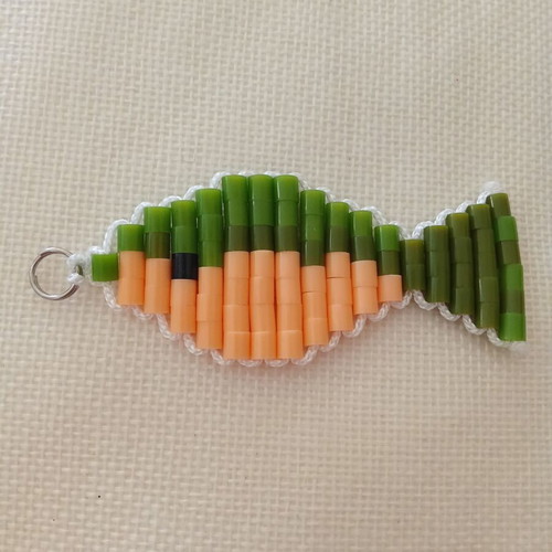 Fish keychain handmade, new, nine centimeters