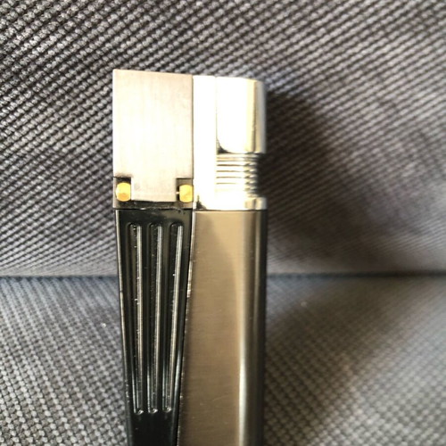 Metal 2-in-1 Lighter with Pipe New, Refillable Butane