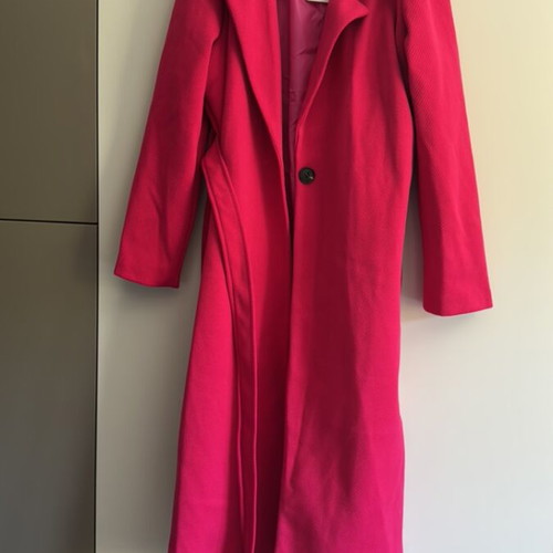 Coat new magenta color fits S and M