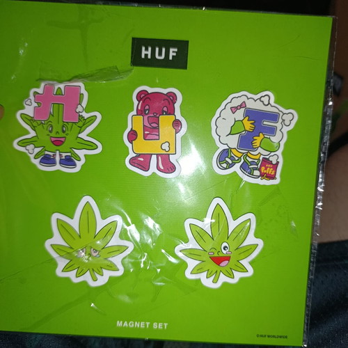 HUF Kawaii Buddy Magnet Pack new condition