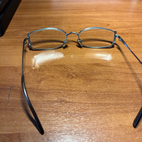 Salvatore Ferragamo Women's Eyeglasses like new, silver