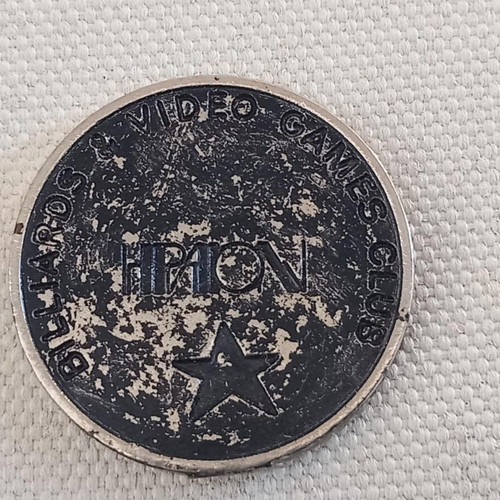 Roxy token for billiards used