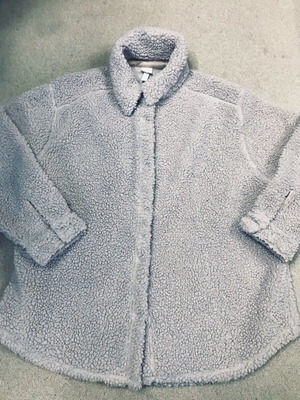 Ζακέτα H&M προβατάκι λευκή No L σαν καινούργιο