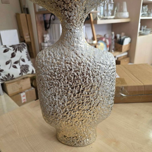 Ceramic vase sagré bronze new