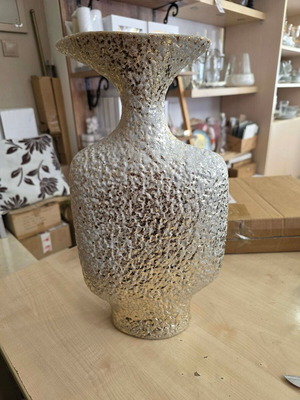 Ceramic vase sagré bronze new