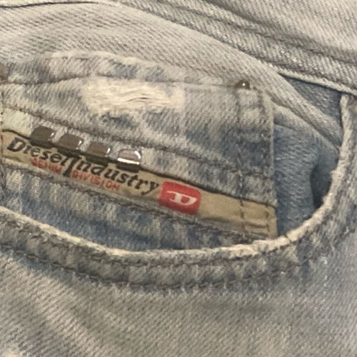 Diesel Safado denim pants used W32L32 light blue