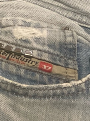 Diesel Safado denim pants used W32L32 light blue