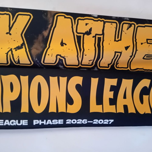 AEK Athens Champions League 2026-2027 collectible scarf