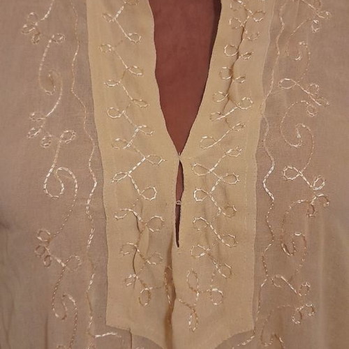 Beige blouse