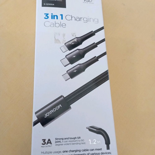 JoyRoom 3 in 1 Charging Cable new