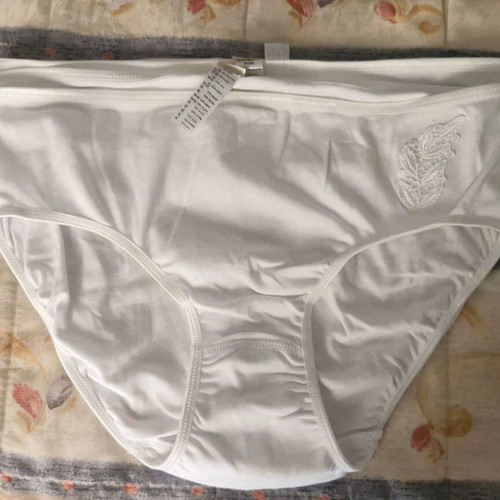 Underwear set size 48/50, 4 pieces, new, white