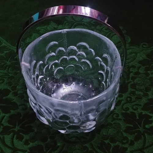 Kosta Boda Kosgrap Ice Bucket Art Glass by Ann/Goran Warff like new