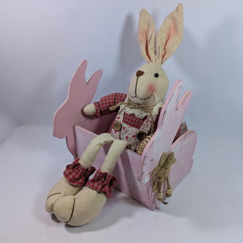 Easter decorative basket used 20x30x18cm