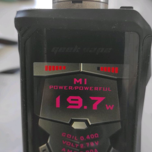 Geekvape Aegis X Mod 200 Watt used, Stealth Black